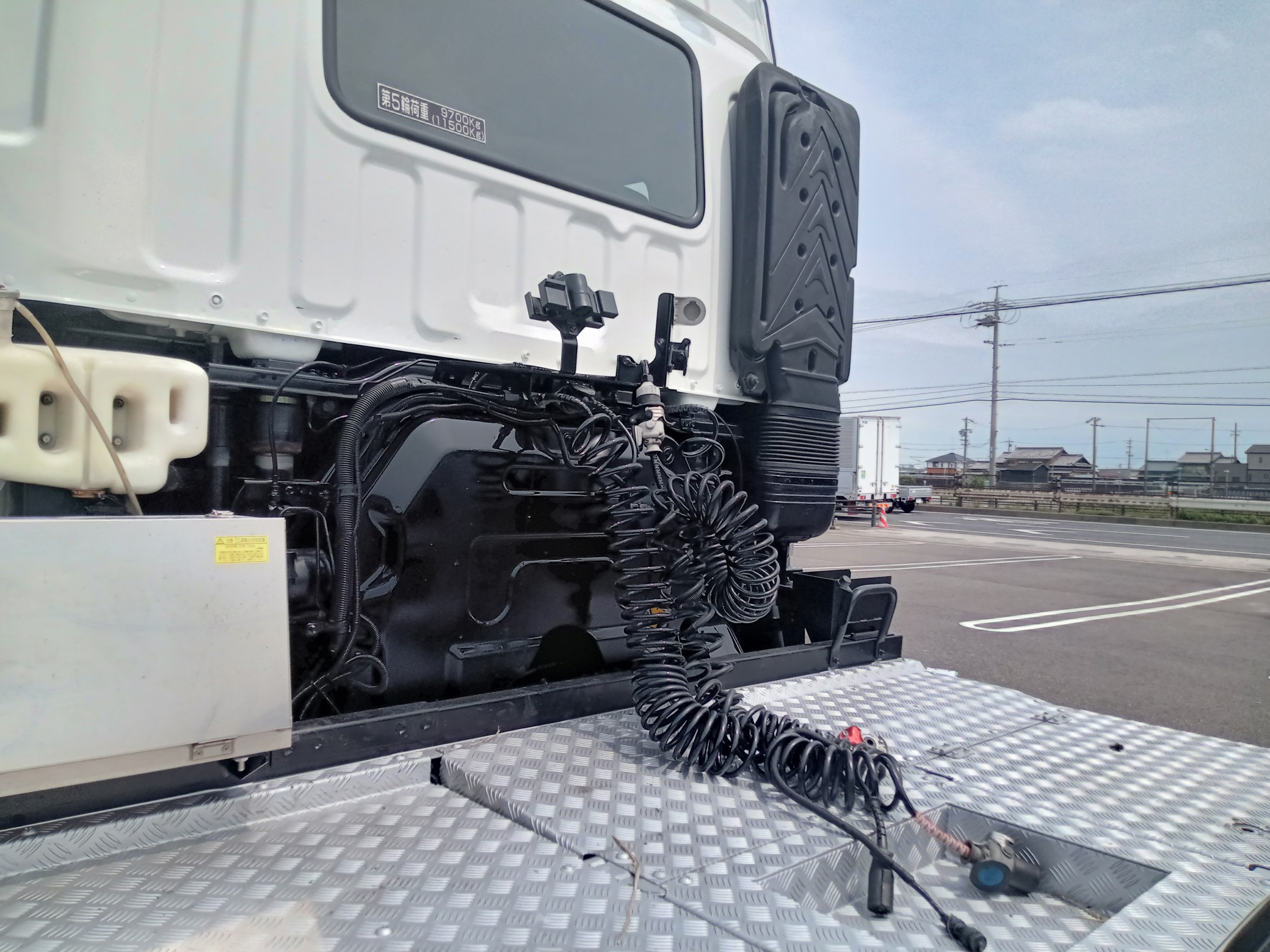 いすゞ　トラクタ　シングル引き