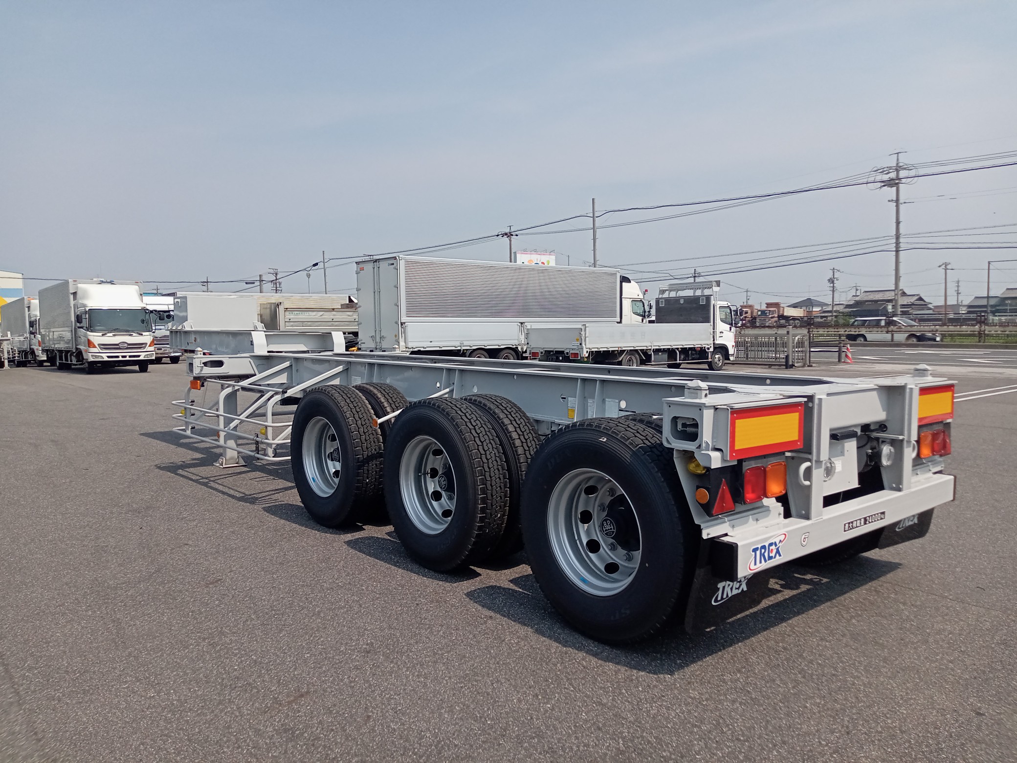 トレクス　20f コンテナセミトレーラ
