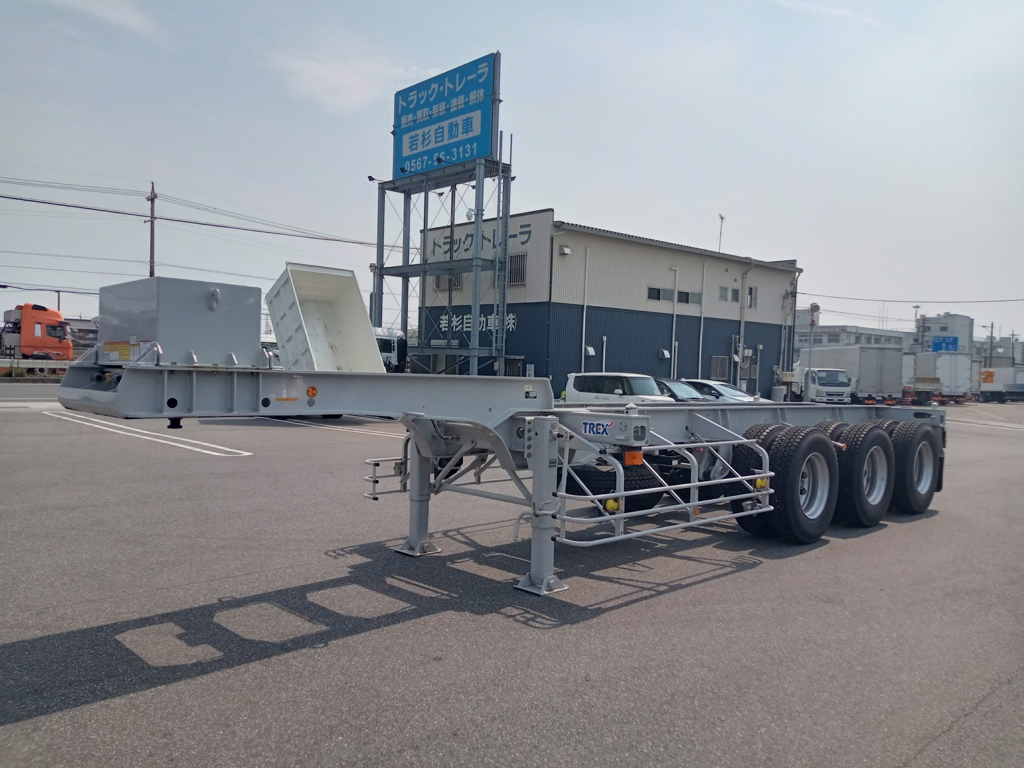 トレクス　20f コンテナセミトレーラ