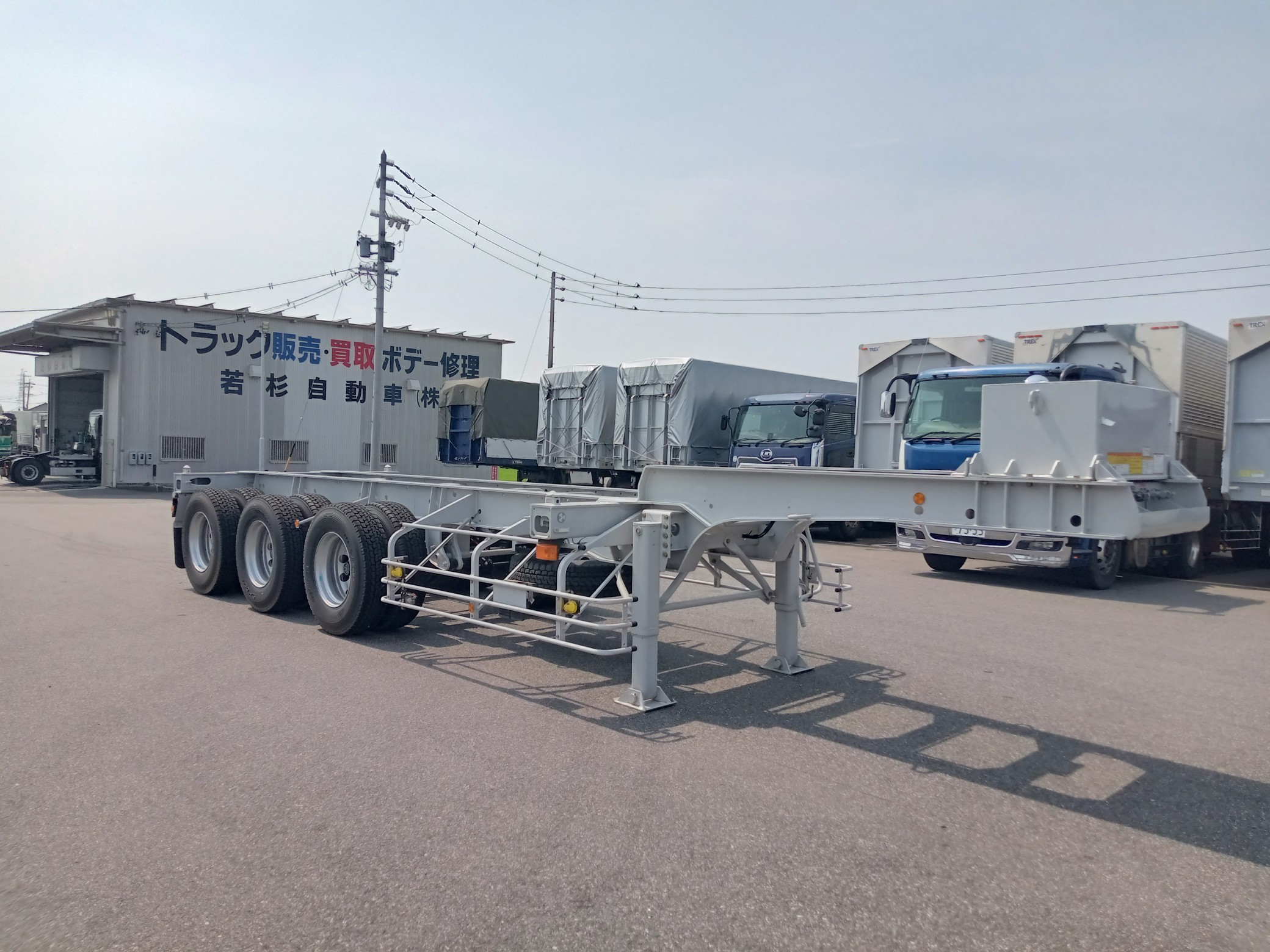 トレクス　20f コンテナセミトレーラ