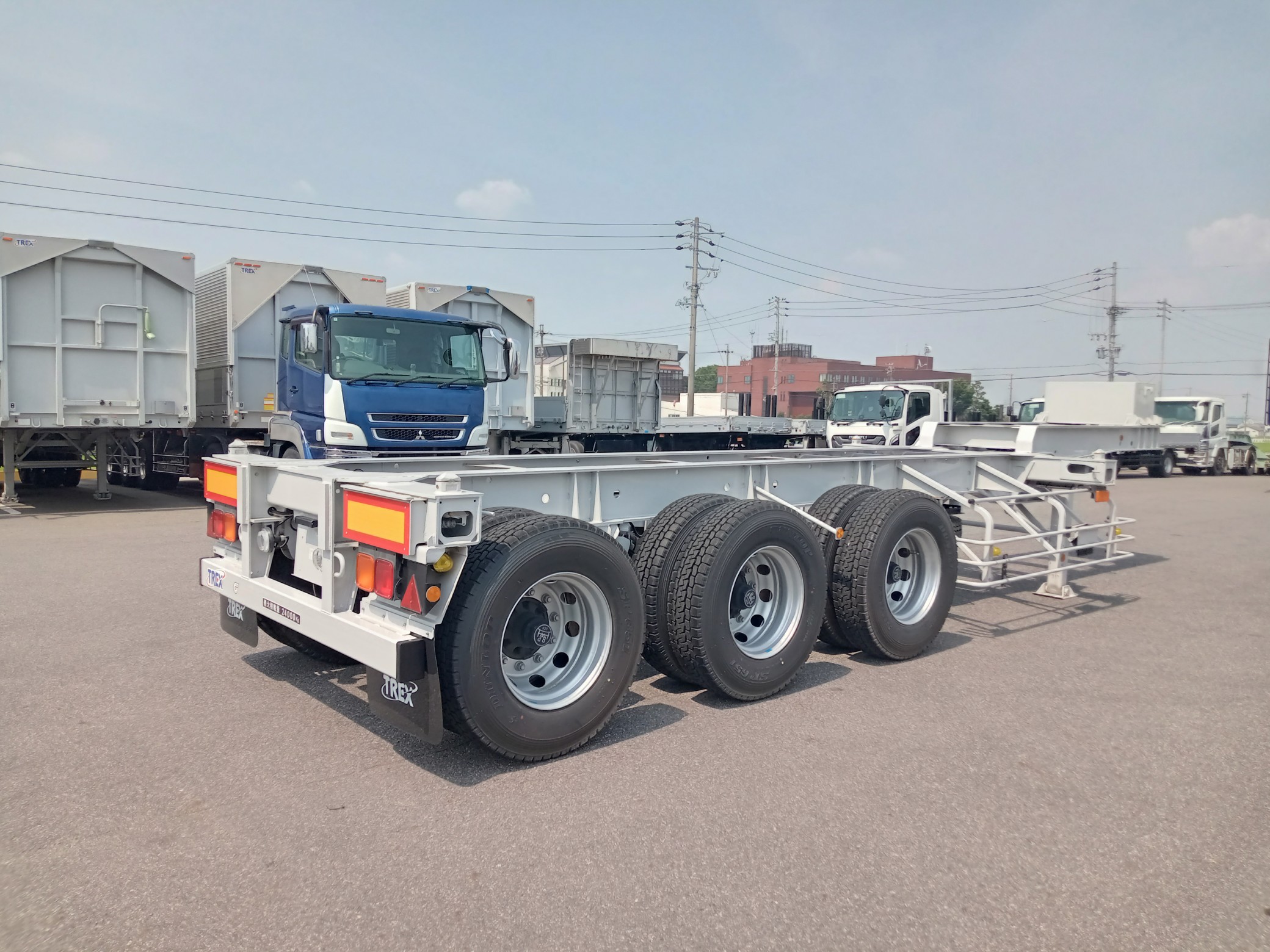 トレクス　20f コンテナセミトレーラ