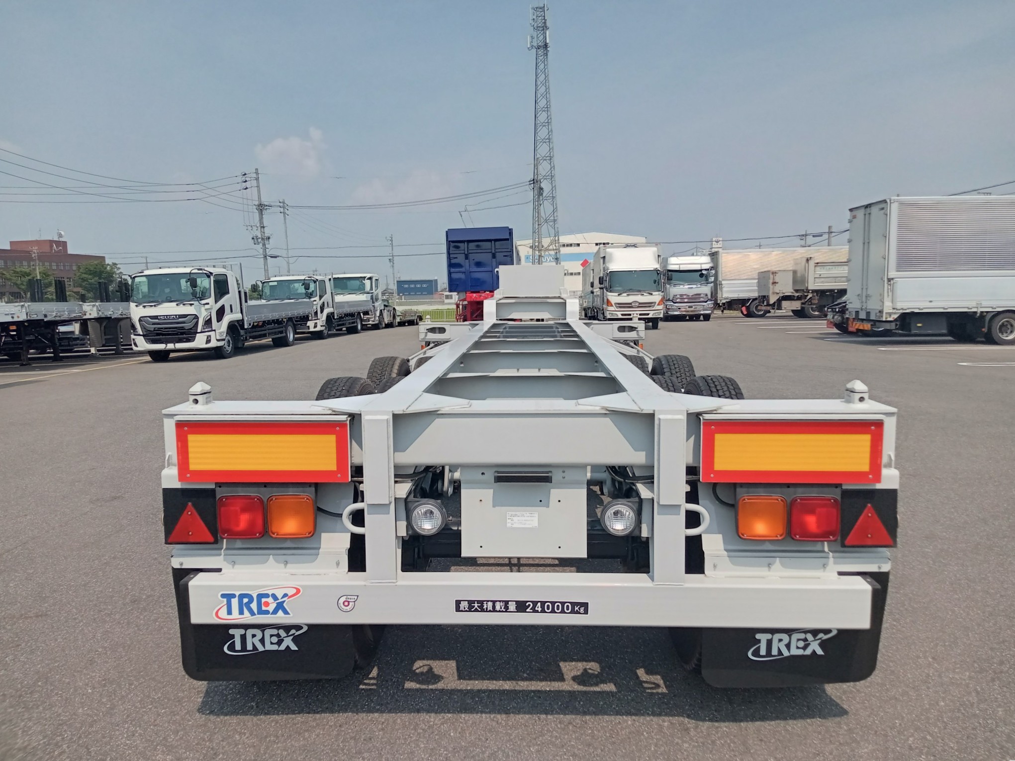 トレクス　20f コンテナセミトレーラ