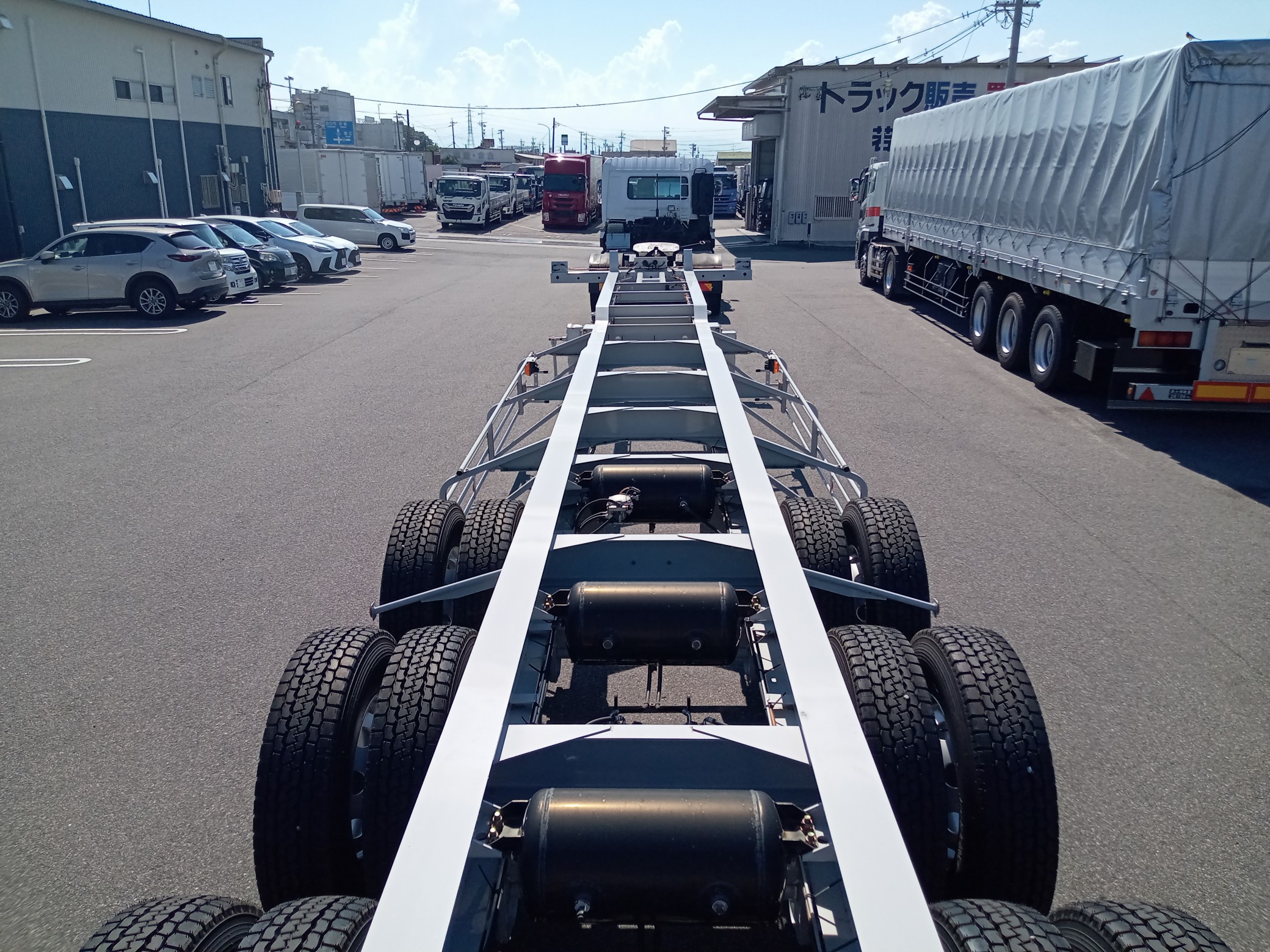 トレクス　40f　コンテナセミトレーラ