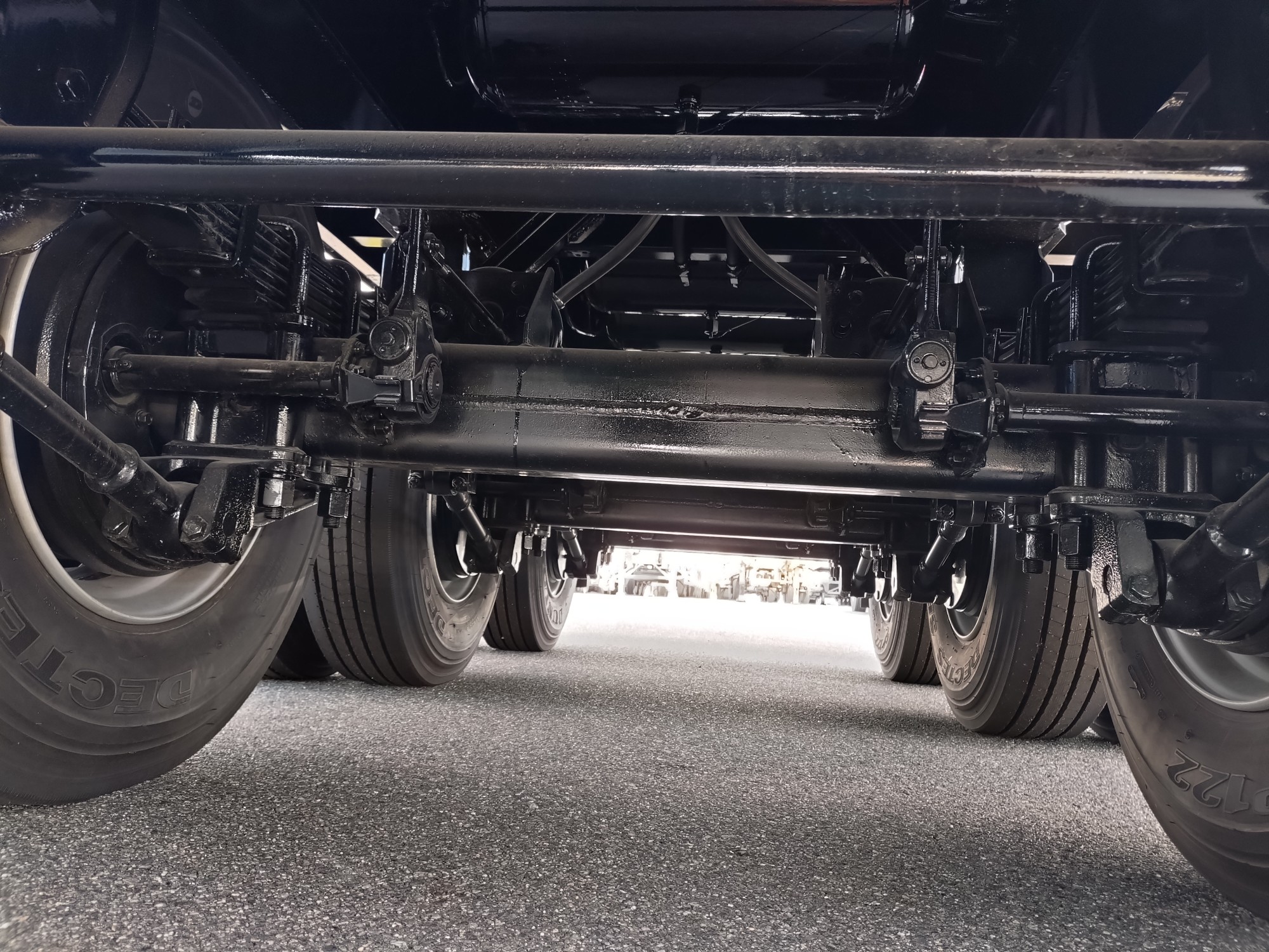 東邦　スクラップ運搬トレーラ