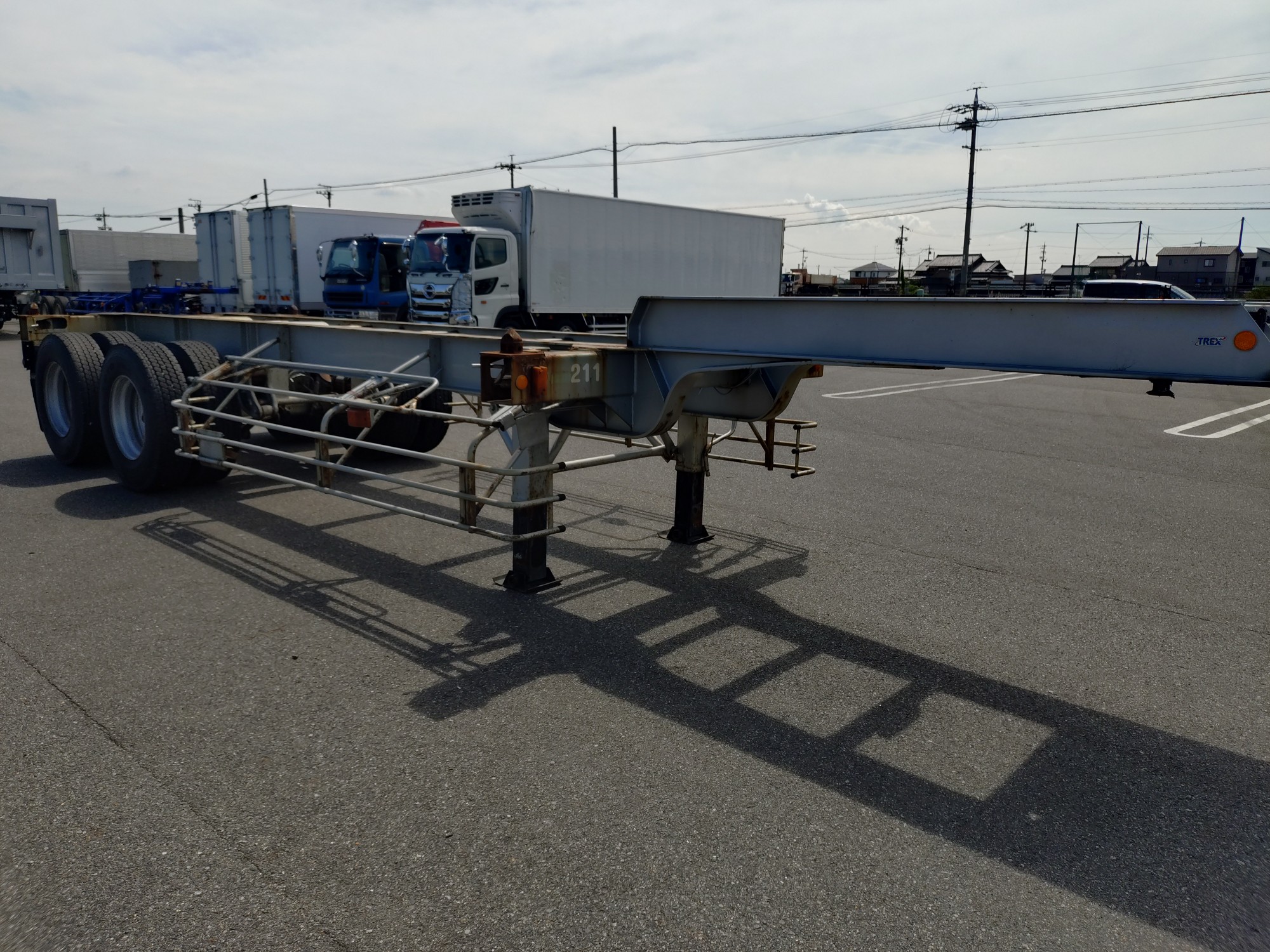 日本トレクス 20ft海コンテナセミトレーラ