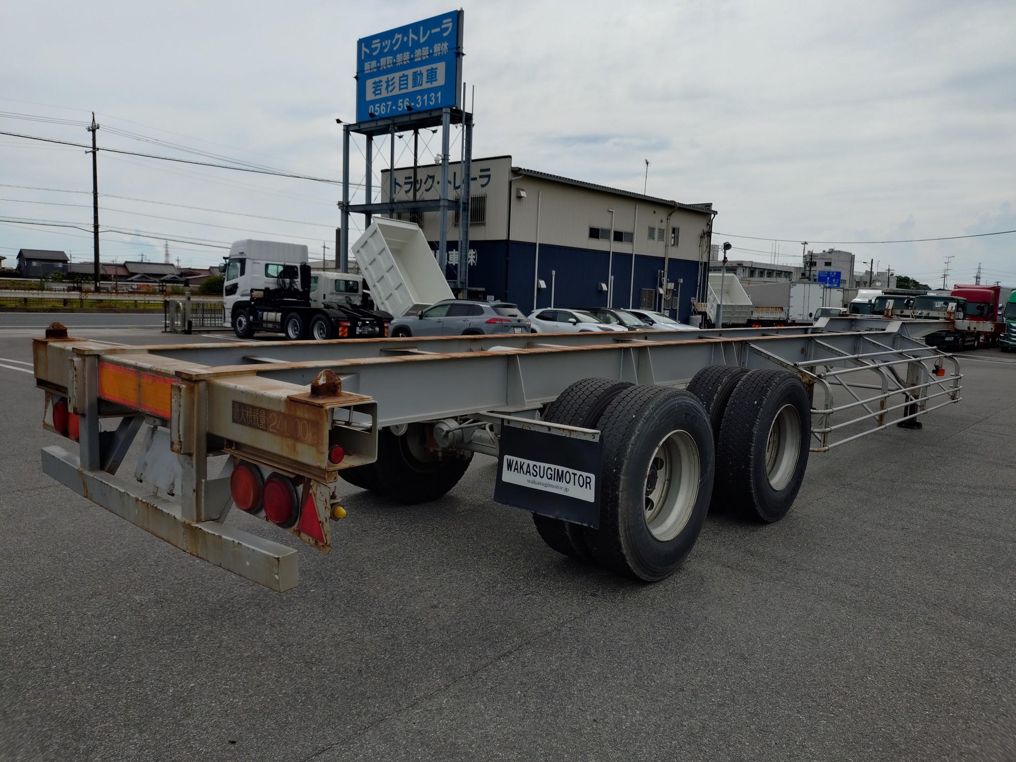 東急　40ftコンテナセミトレーラ