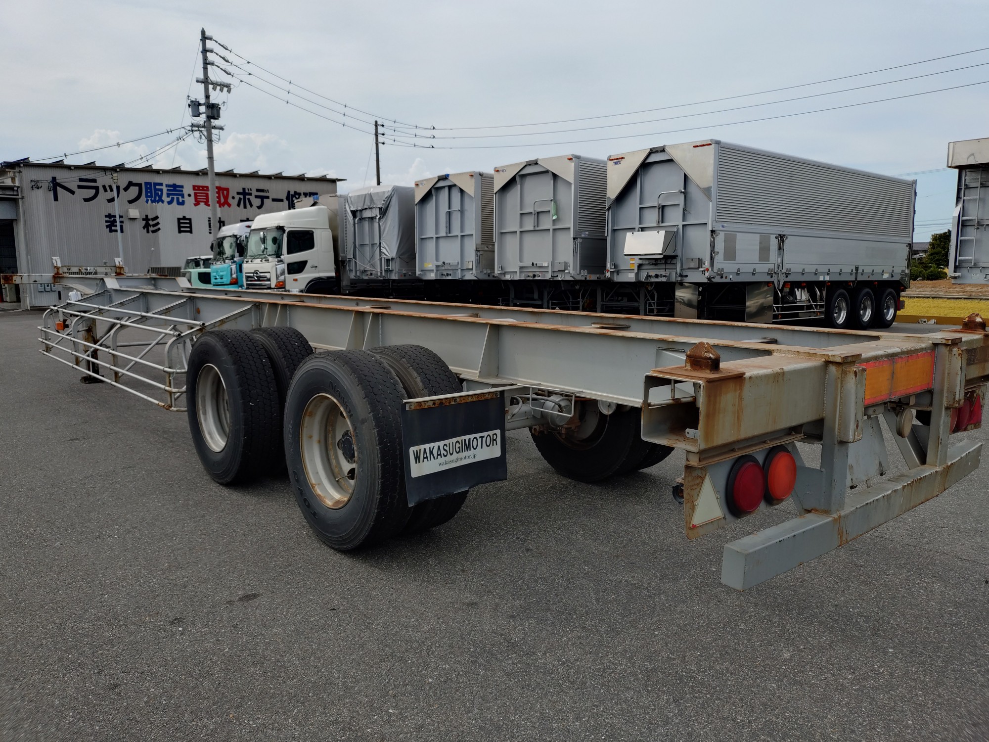 東急　40ftコンテナセミトレーラ