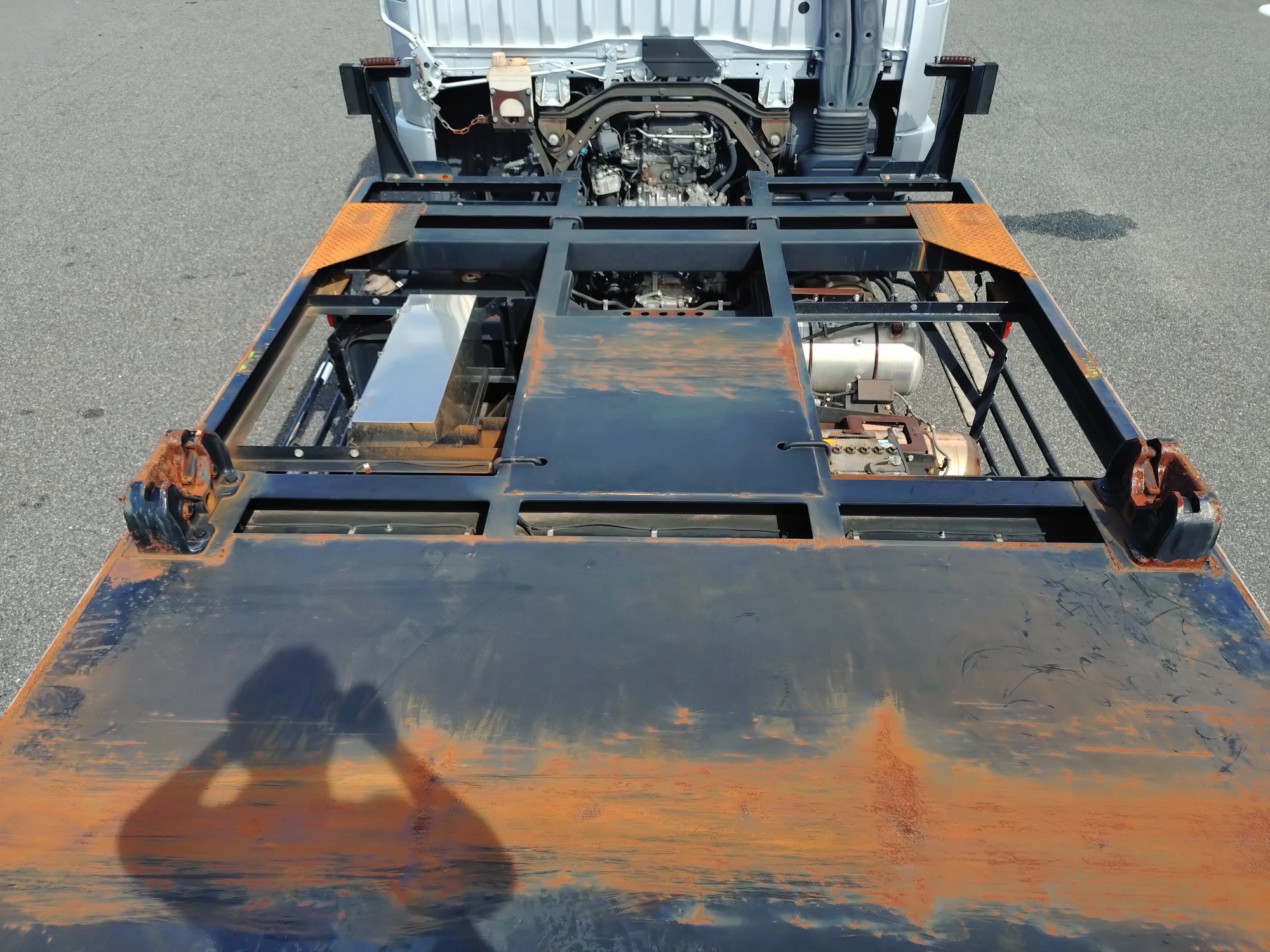 三菱　増トン　JRコンテナ専用車