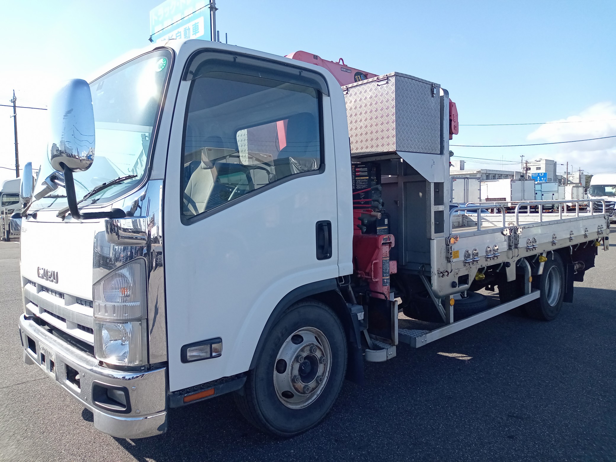 いすゞ　クレーン付平