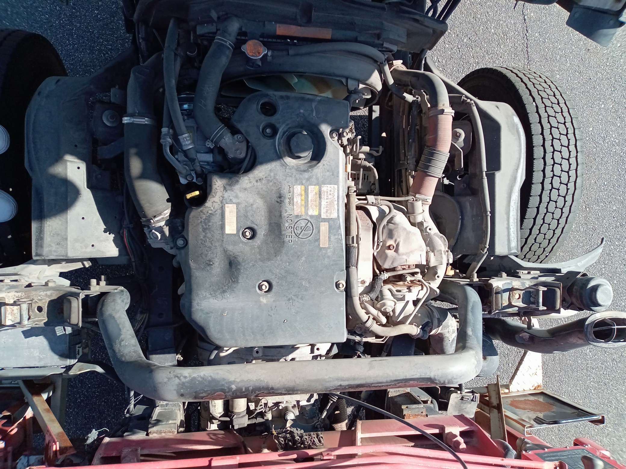 いすゞ　クレーン付平