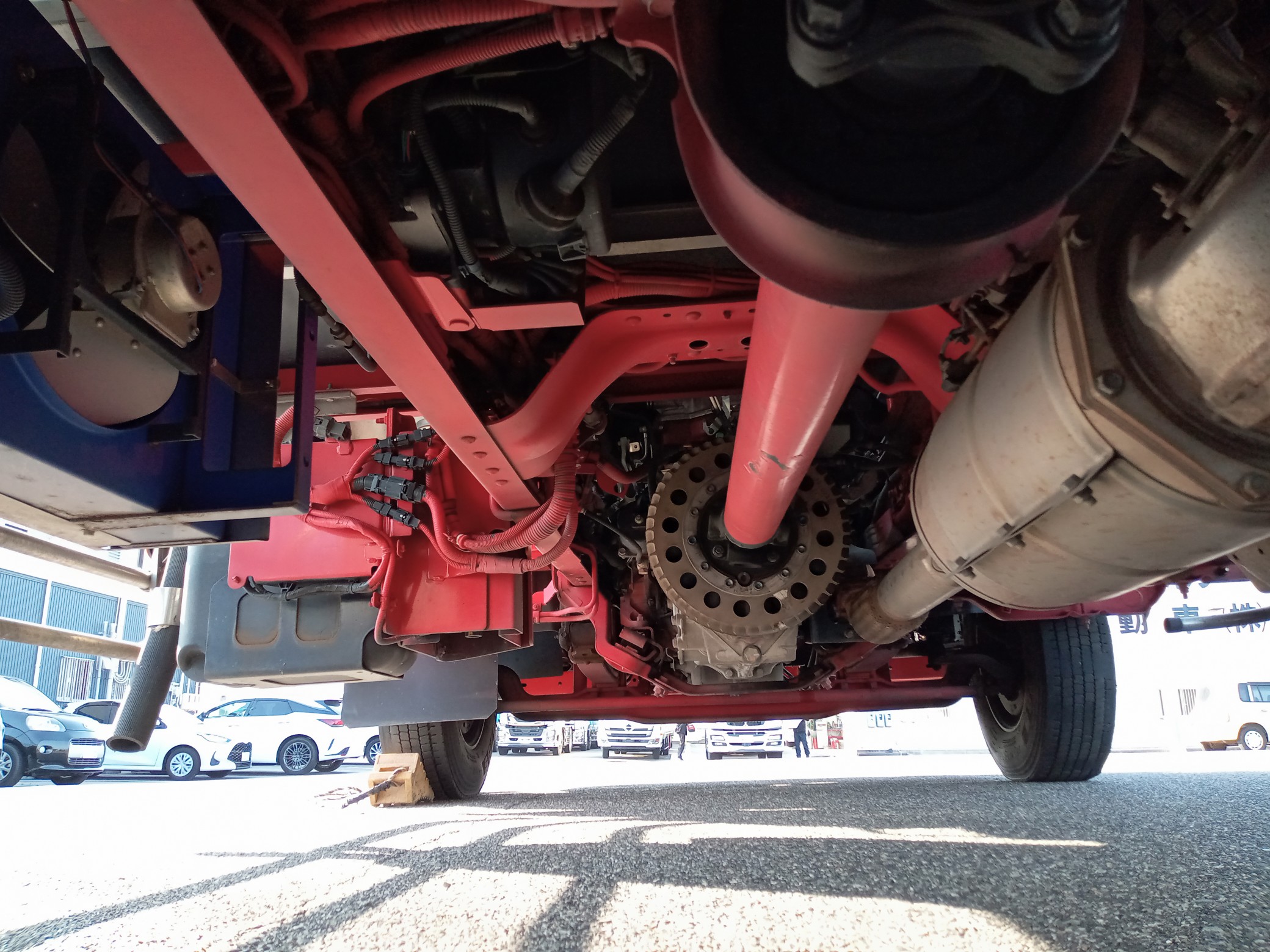 日野　冷凍冷蔵バン