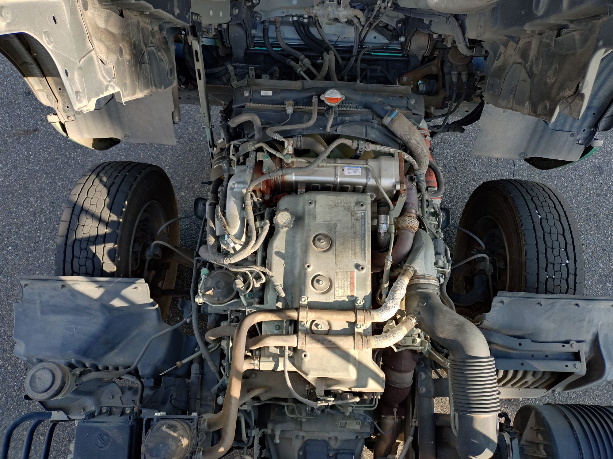 日野　増トンアームロール