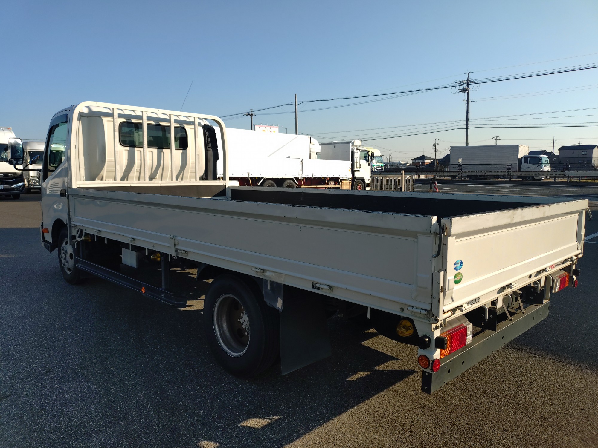 日野　平ボデー　