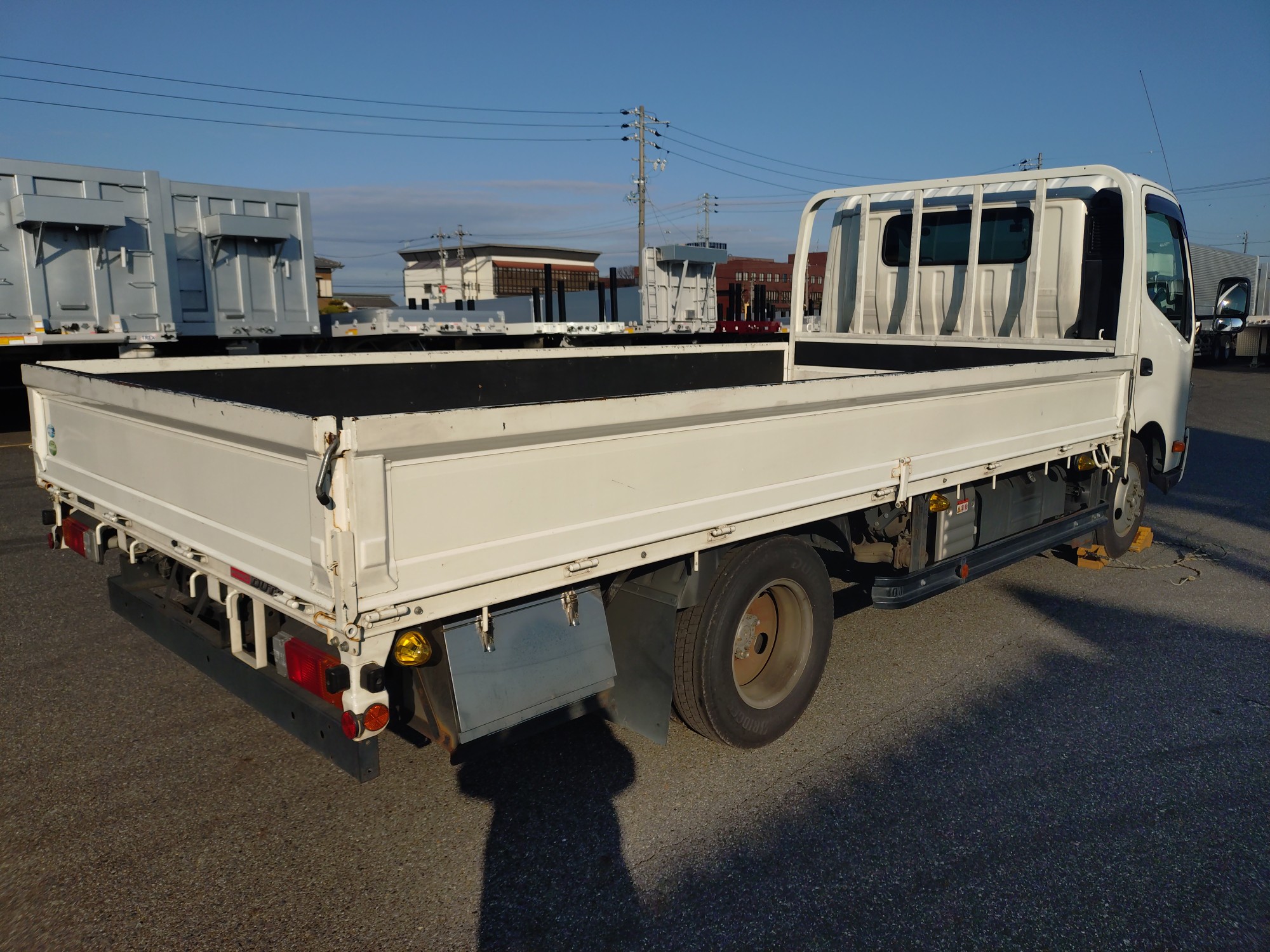 日野　平ボデー　