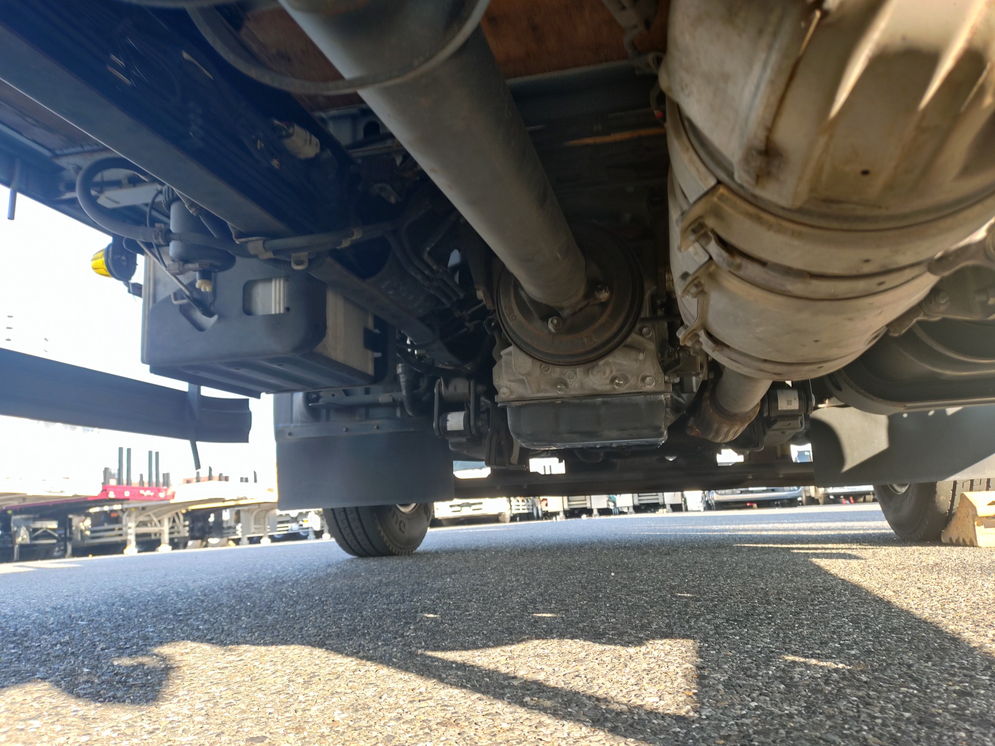 日野　平ボデー　