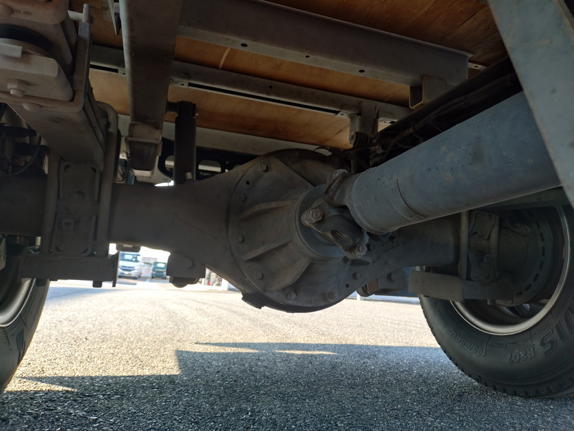 日野　平ボデー　