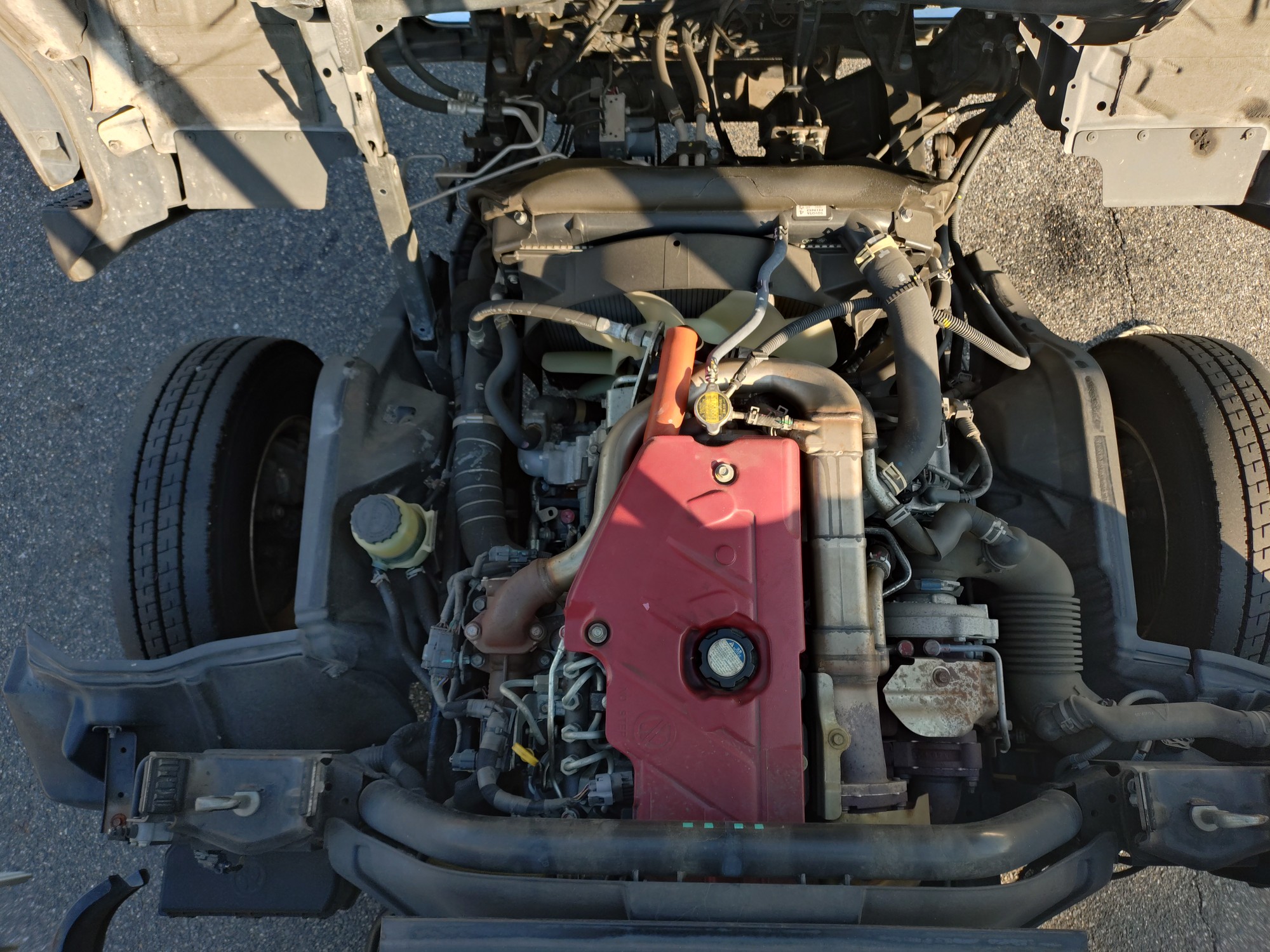 日野　平ボデー　