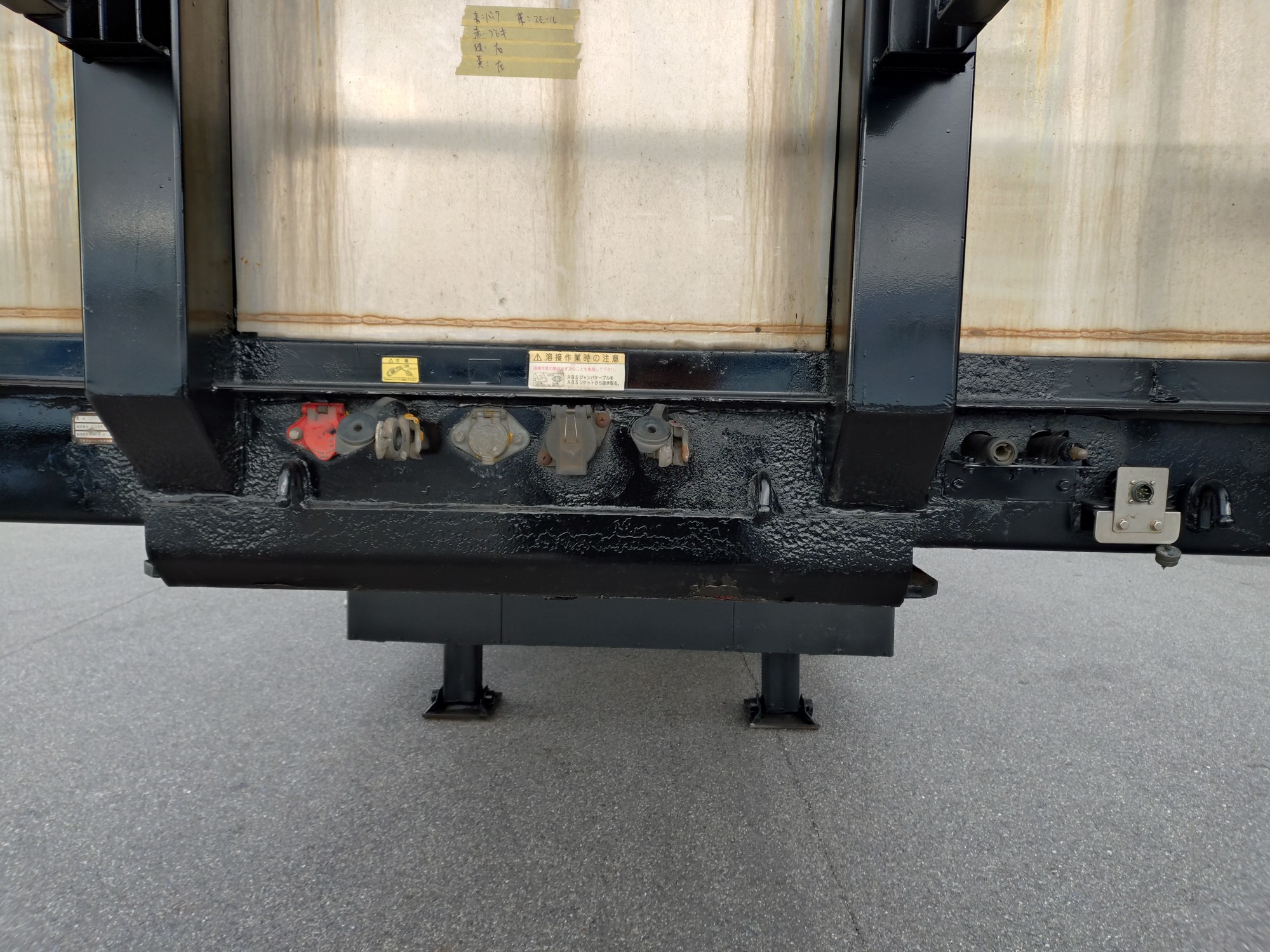 日本フルハーフ　スクラップトレーラ