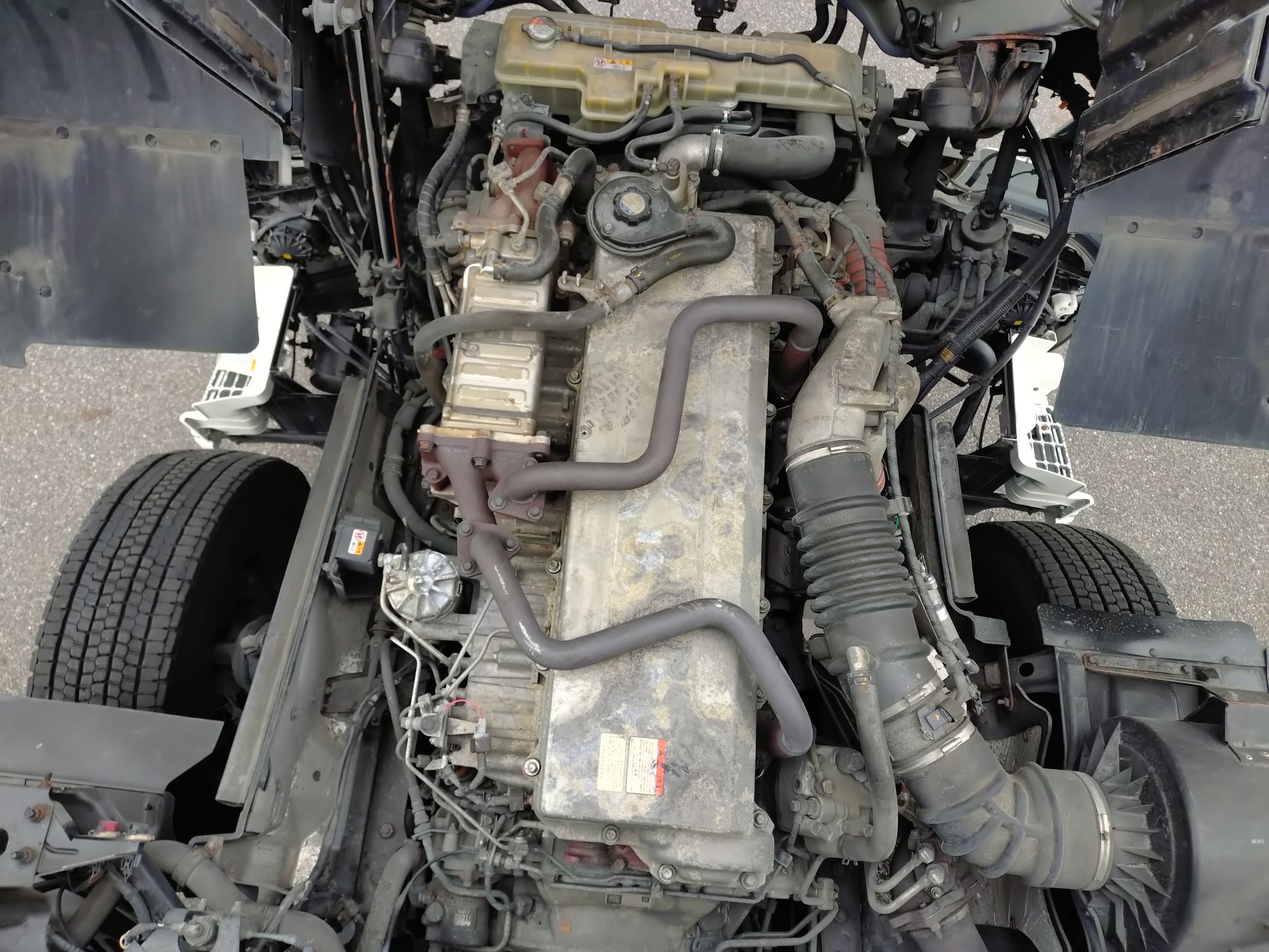 日野　アコーディオン車