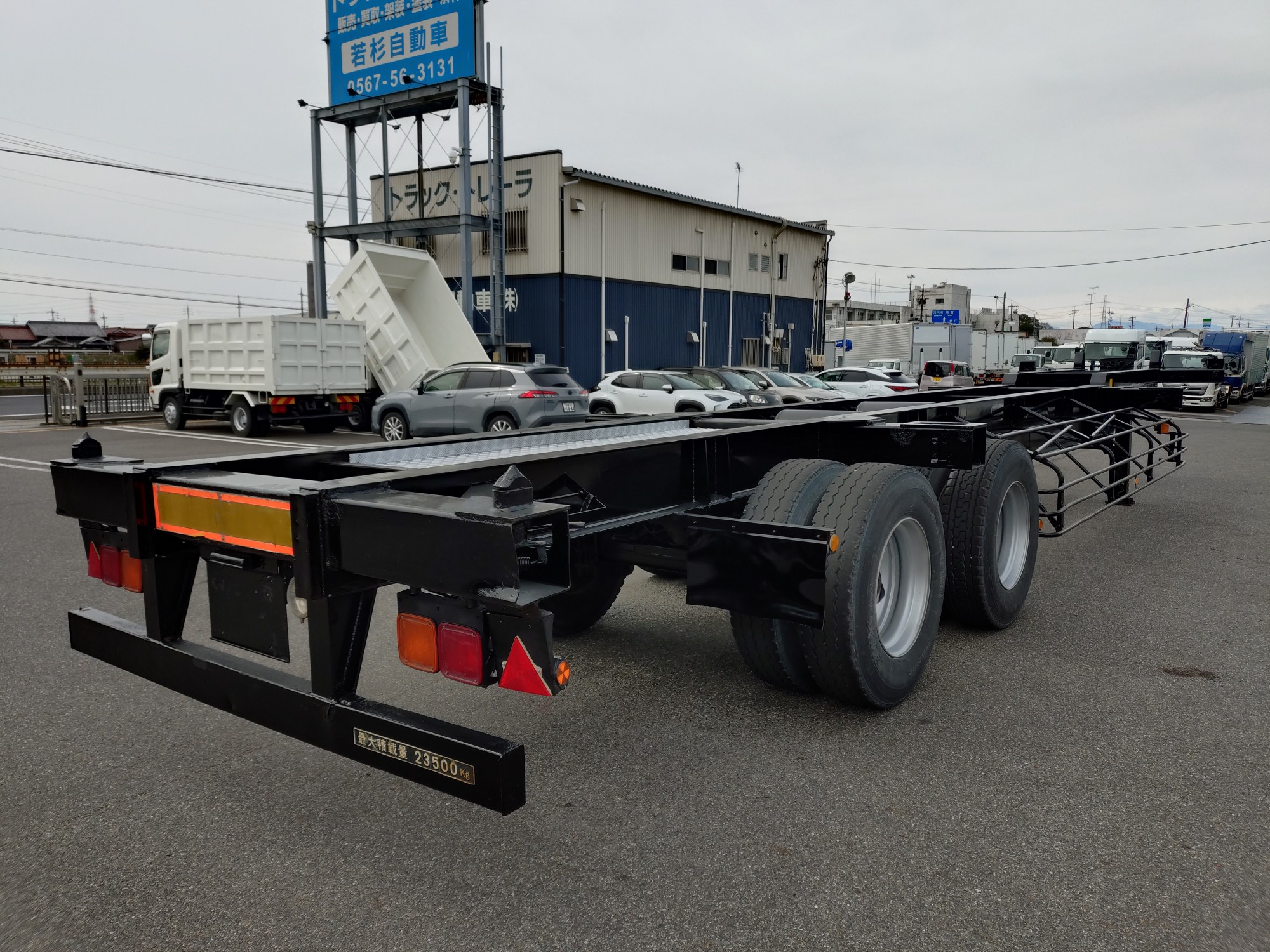 トレクス　海コンテナセミトレーラ