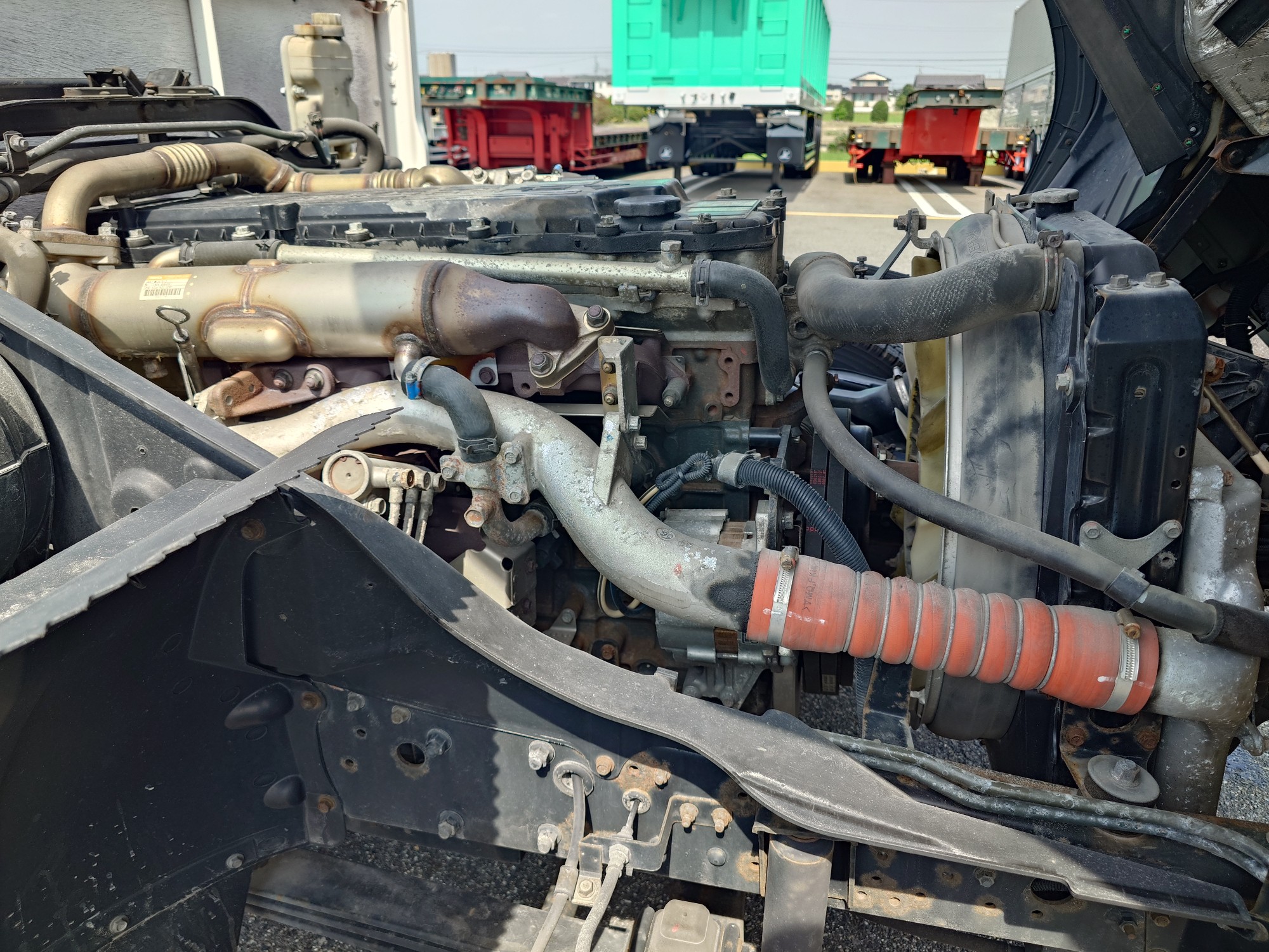 三菱　平ボデー